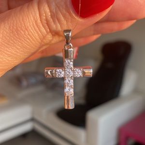 925 silver cross pendant